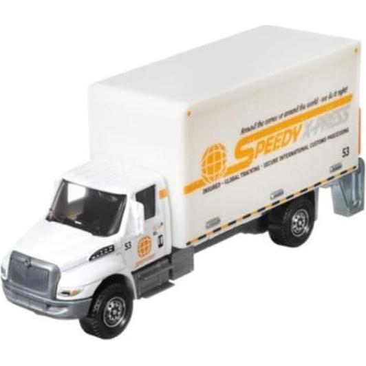 Camión de caja internacional Matchbox Working Rigs 1:64