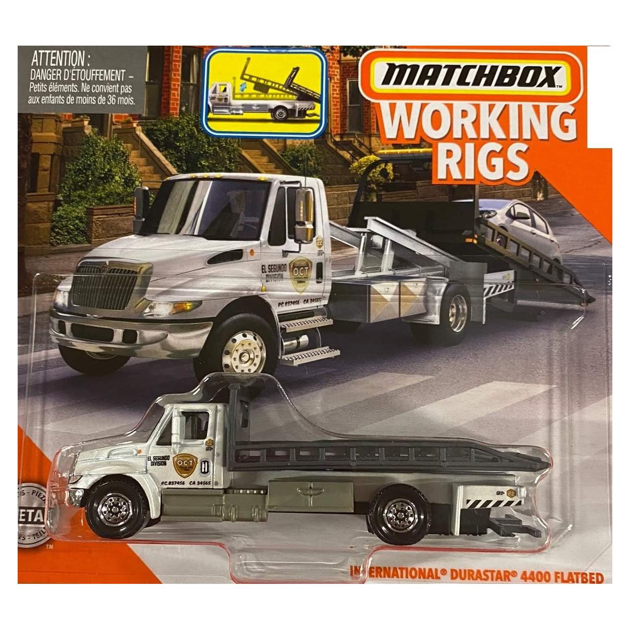 Transportador de plataforma plana Durastar 4400 Matchbox 1:64