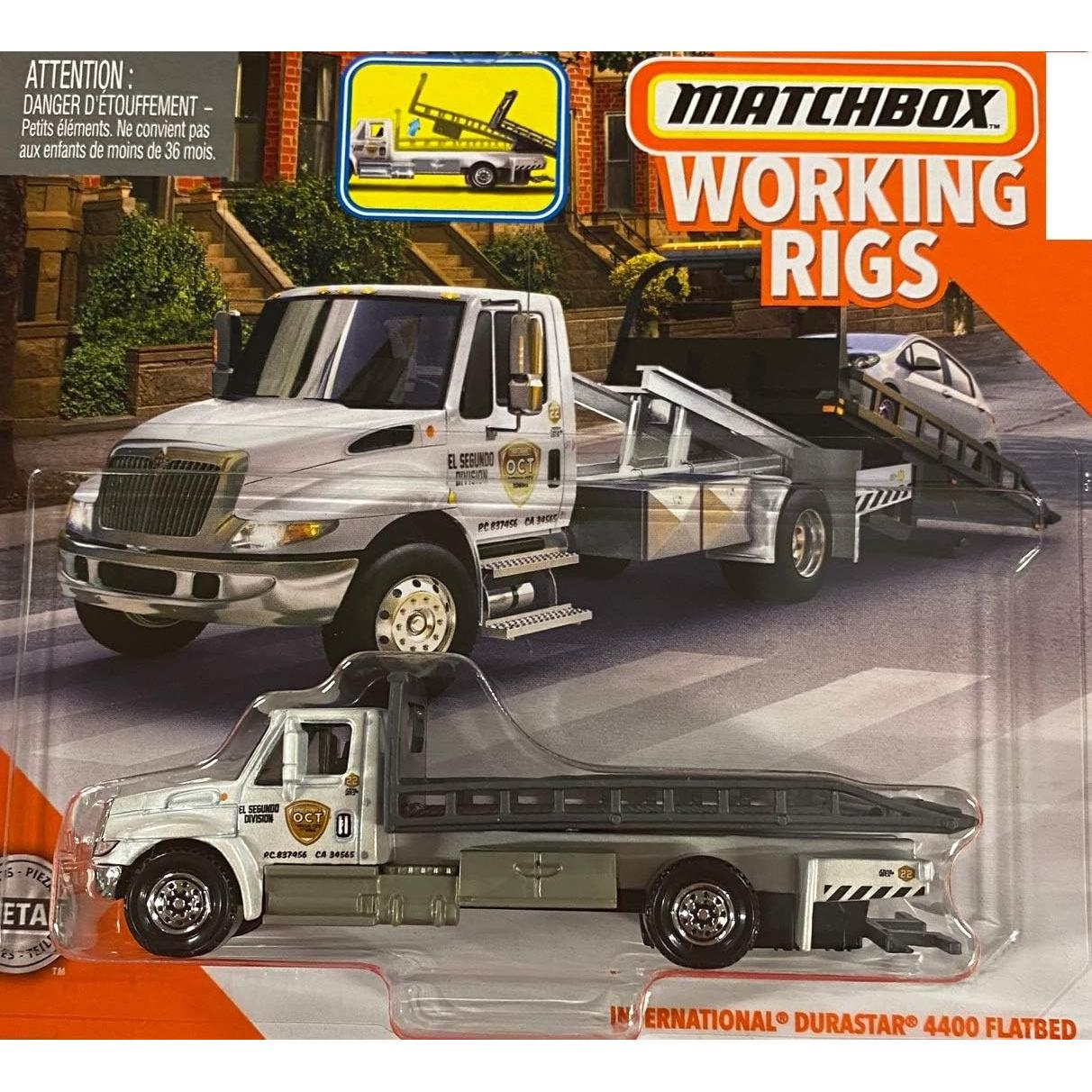 Transportador de plataforma plana Durastar 4400 Matchbox 1:64