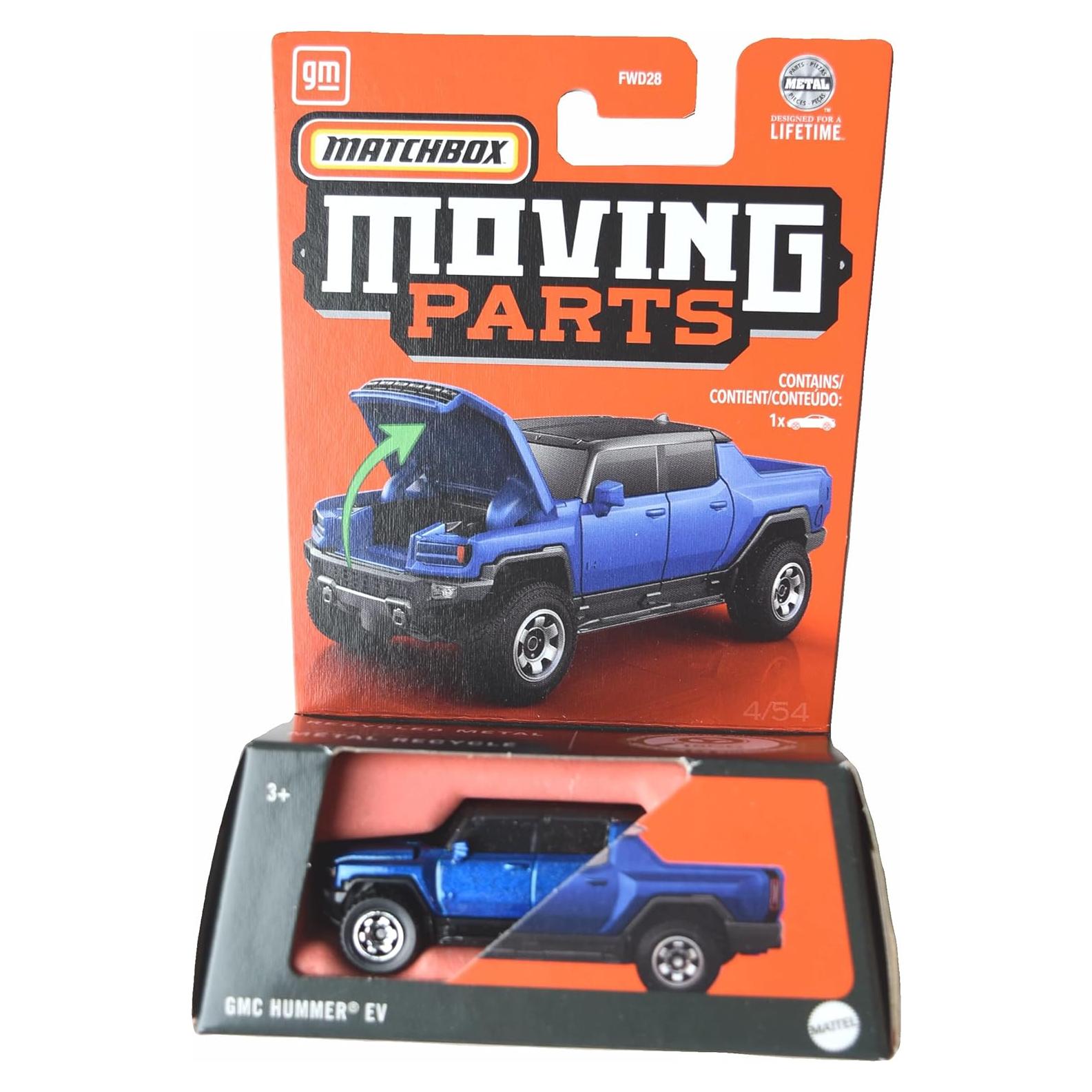Matchbox GMC Hummer EV Azul - Camión Juguete a Batería