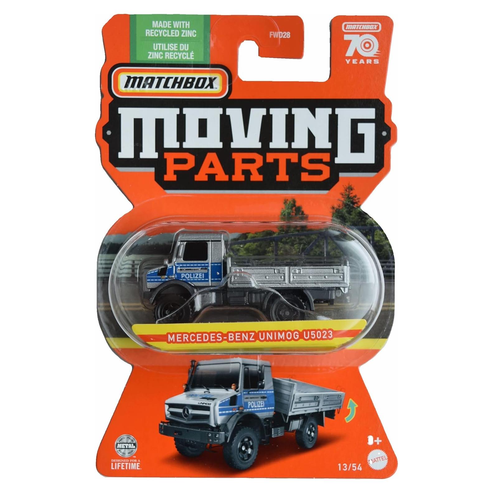 Matchbox Mercedes Benz Unimog U5023 a Escala 1:64