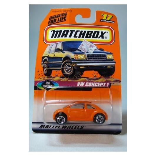 Coche de Juguete Matchbox VW Concept 1 Naranja 1:64