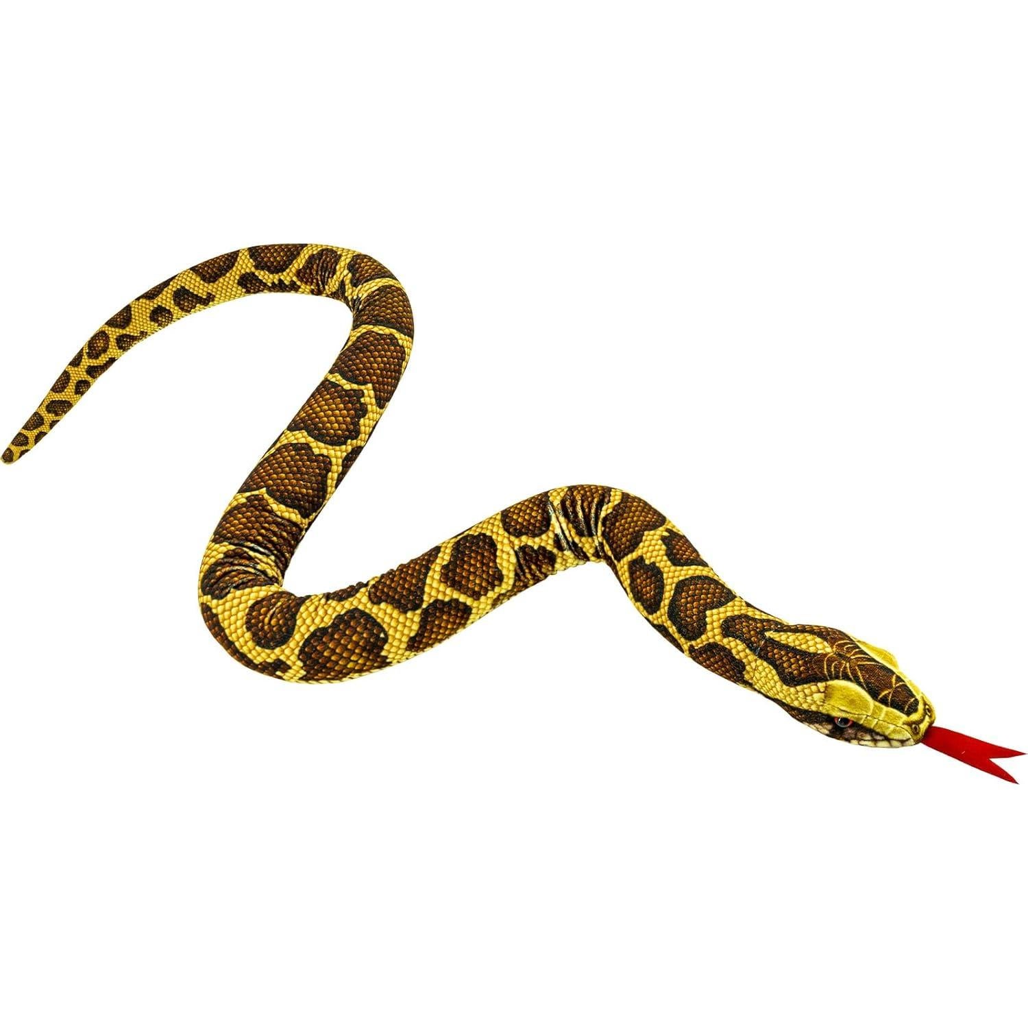 Juguete de Peluche Serpiente YOHAKI 150 cm Lavable Realista