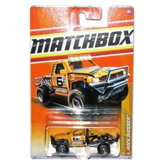Matchbox Rock Shocker 2011 Amarillo-Naranja 1:64