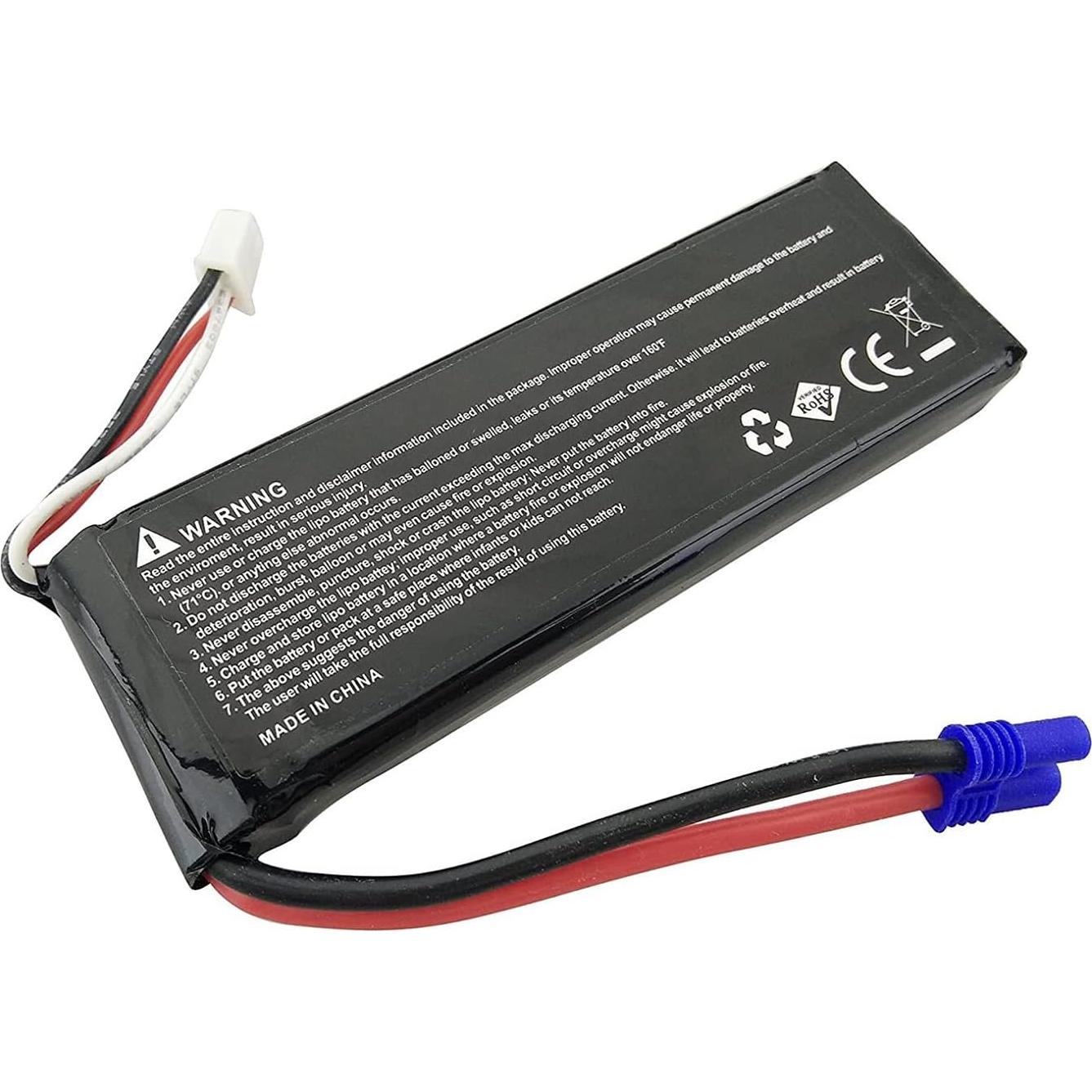 Baterías 2PCS 7.4V 2700mAh para Drone Hubsan JJJ Fly