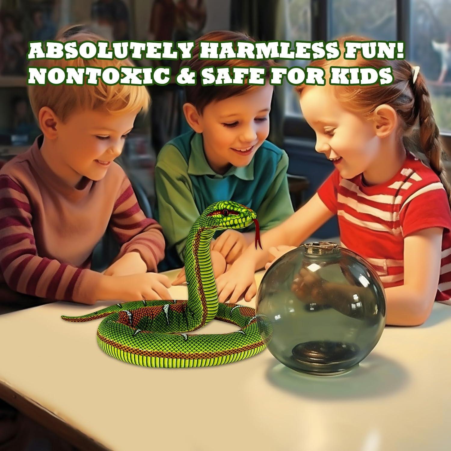 Juguete de Peluche Serpiente YOHAKI 155 cm Suave y Lavable