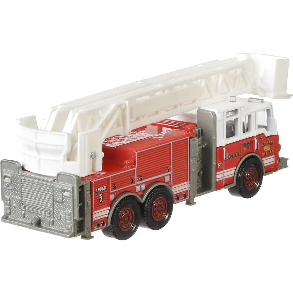 Camión de Bomberos Plataforma Aérea Matchbox Pierce Velocity