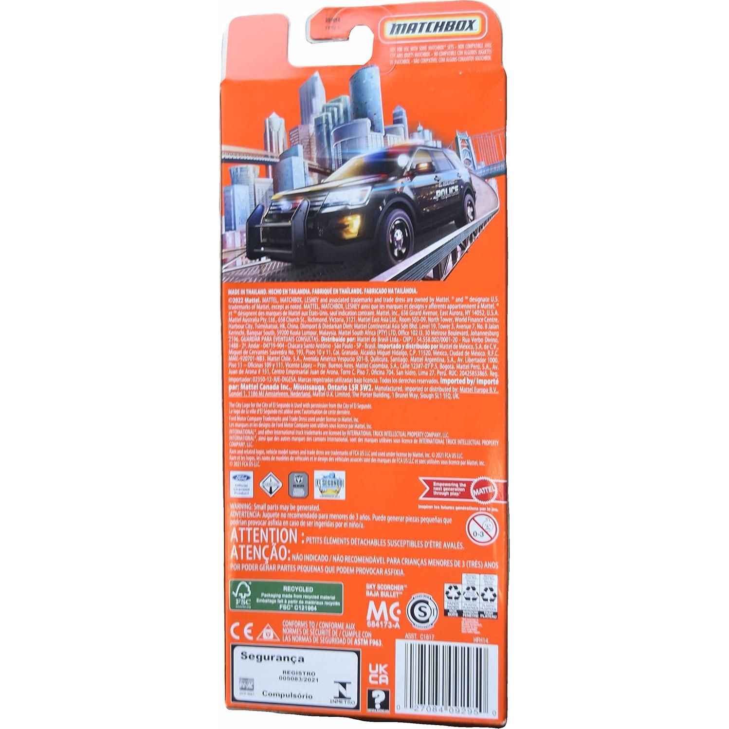 Matchbox 5-Pack MBX Servicio Coleccionable 1:64