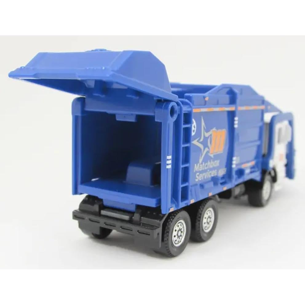 Camión de Basura Matchbox Rey de Basura XL Azul