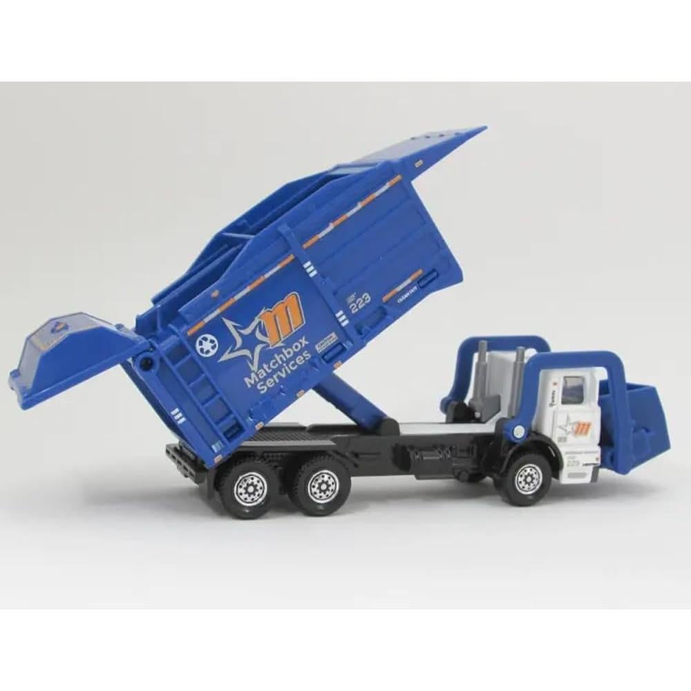Camión de Basura Matchbox Rey de Basura XL Azul