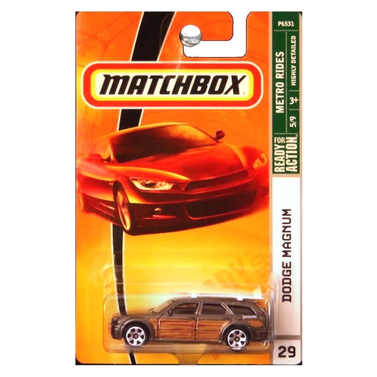 Matchbox Metro Rides Dodge Magnum 1:64 Gris