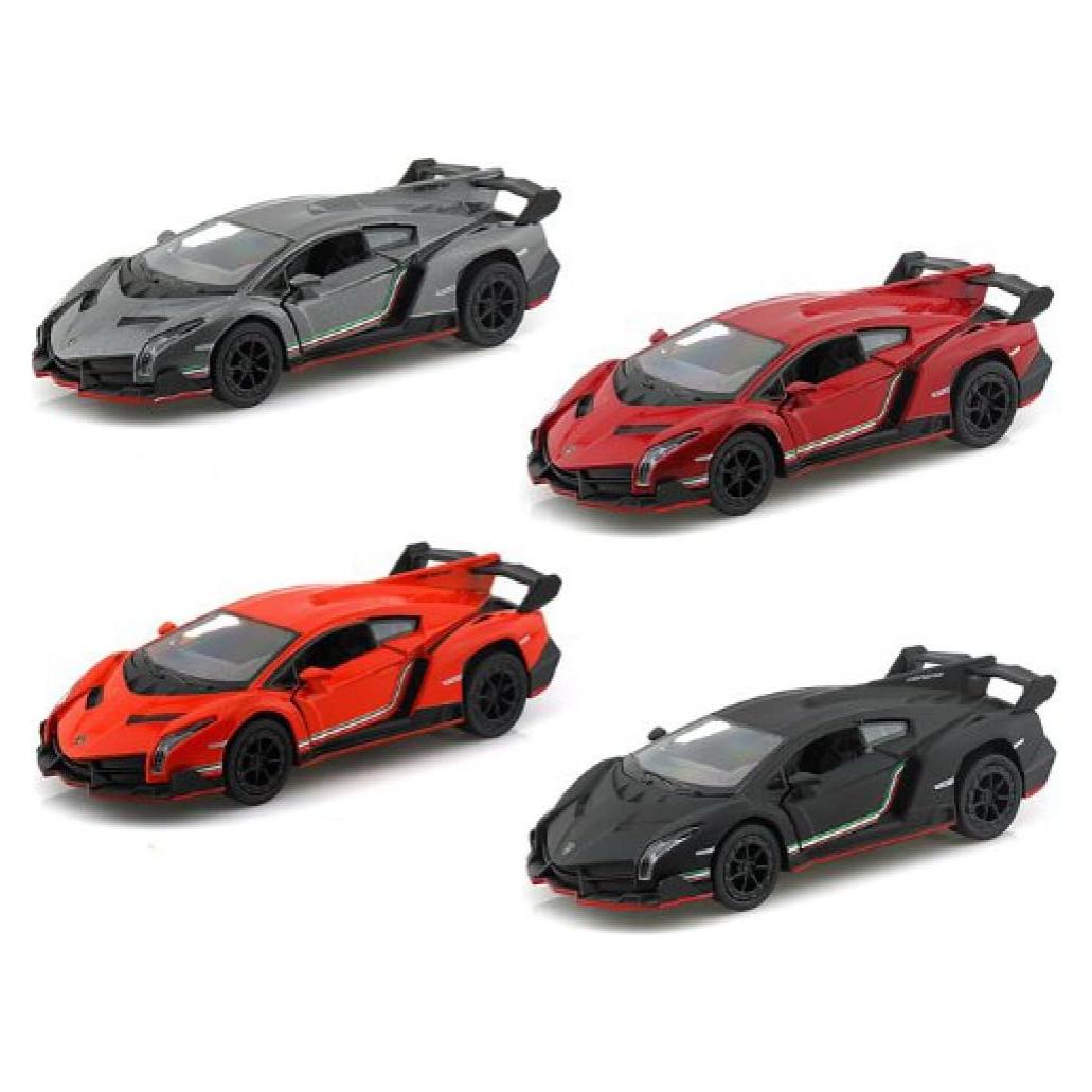 Modelo Lamborghini Veneno 1:36 KiNSMART Metal 12.7 cm