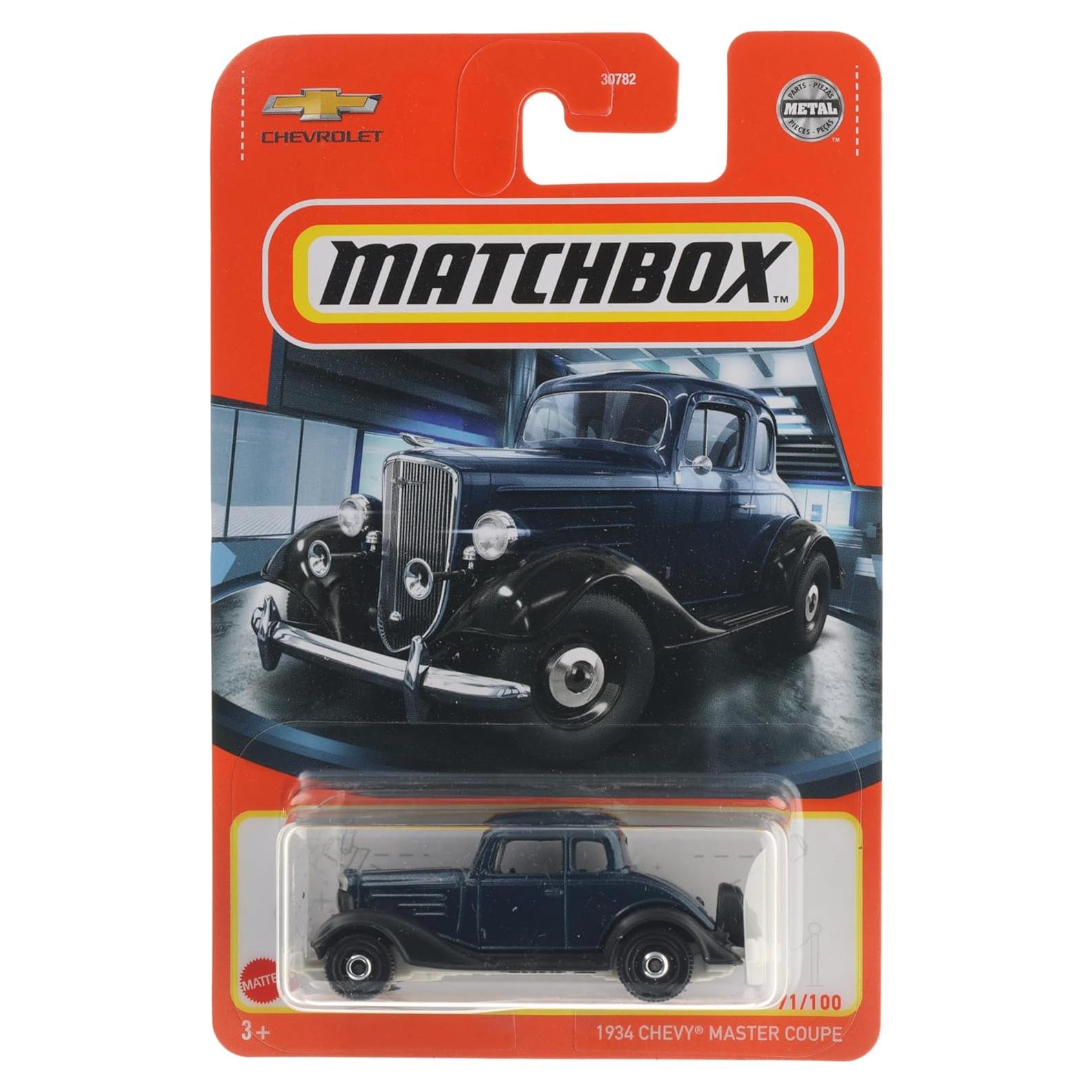Matchbox 1934 Chevy Master Coupe Escala 1:64 Azul