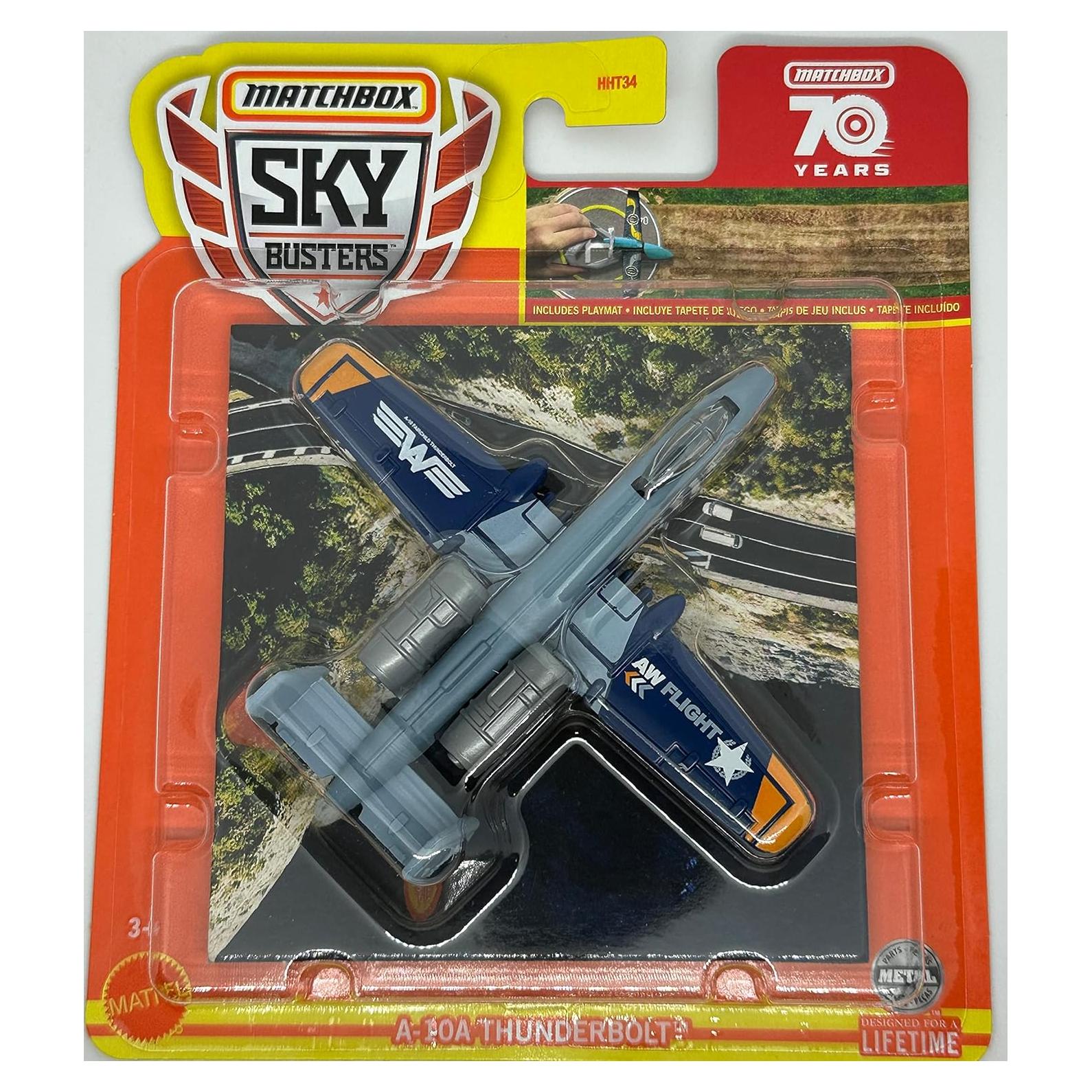 Matchbox Sky Busters A-10A Thunderbolt 2023 - 12.7 cm
