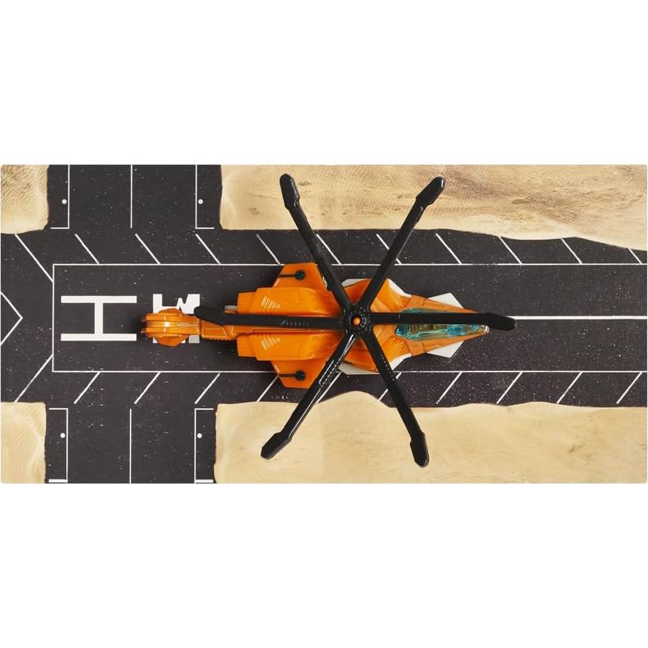 Matchbox Helicóptero Sky Busters HVM53 con Tapete de Juego