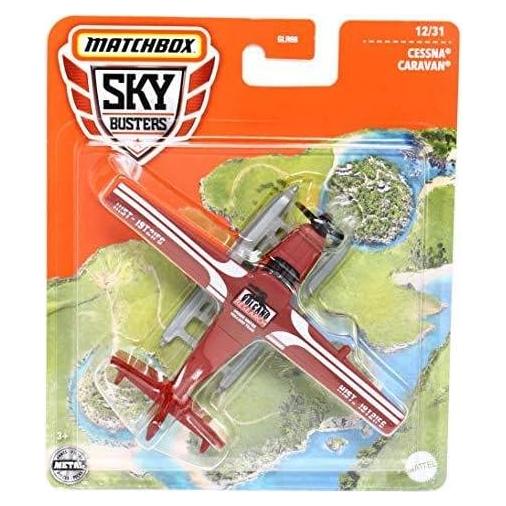 Avión de Juguete Matchbox Sky Busters Cessna Caravan 16.5cm