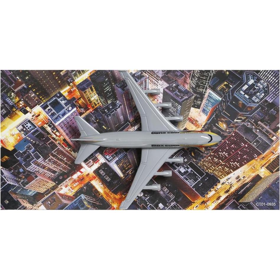 Avión de Pasajeros Matchbox Sky Busters HVM39 con Tapete