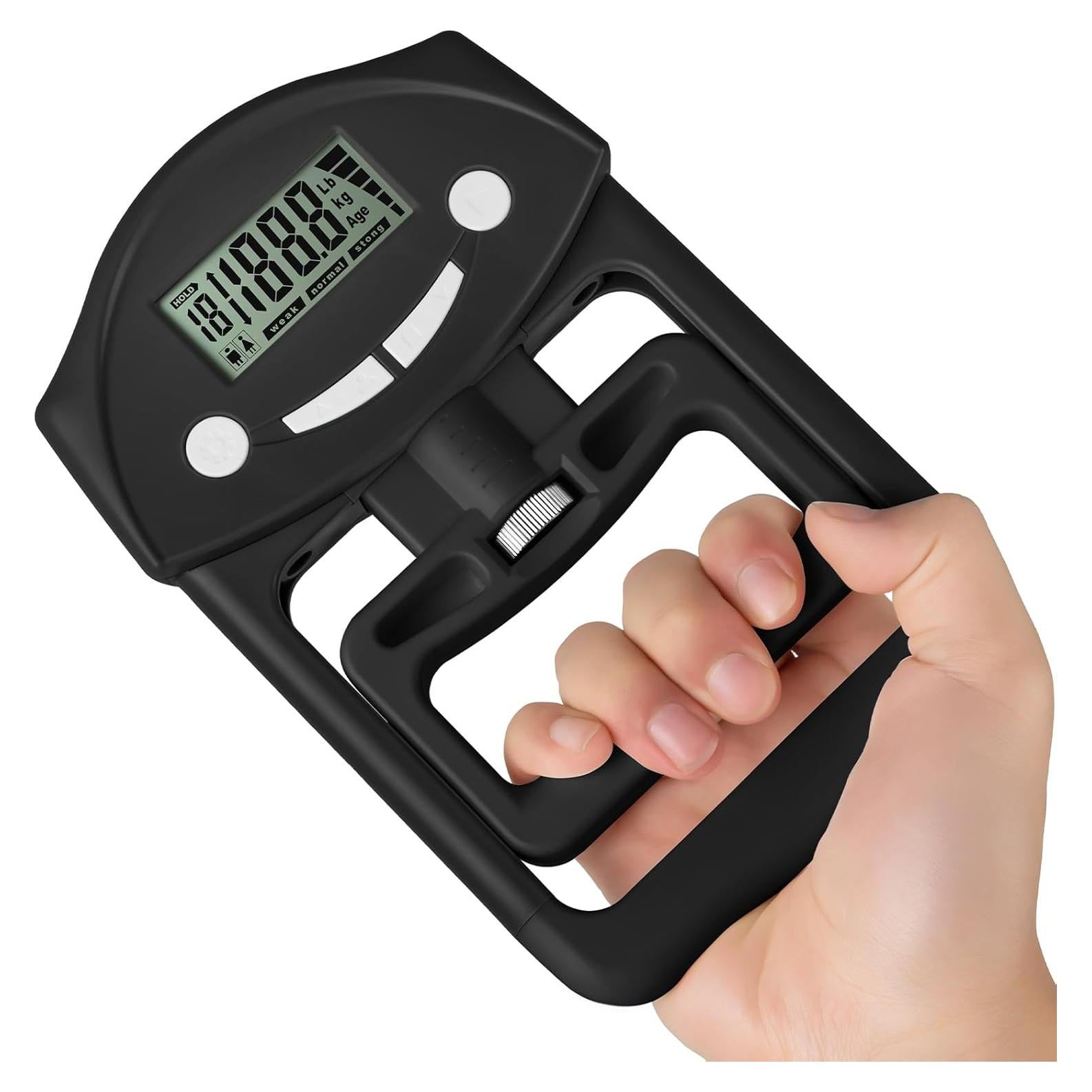 Dinamómetro de Agarre KYTO 220 Lbs Ajustable con Pantalla LCD