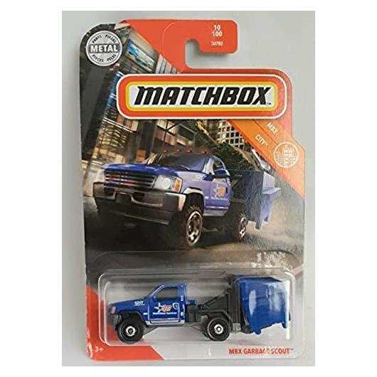 Matchbox Basura Explorador Azul 1:64 Mattel