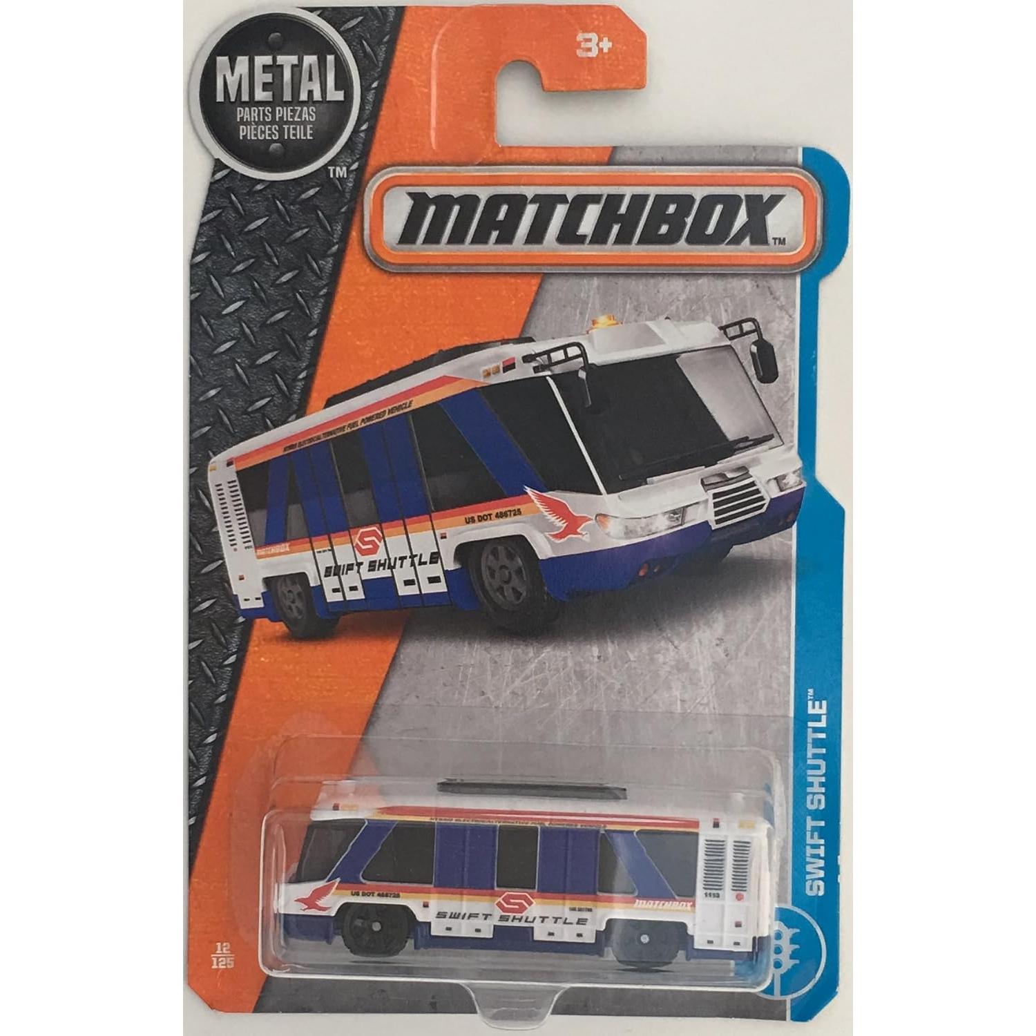 Autobús Transbordador Matchbox 2017 MBX Aventura 1:64
