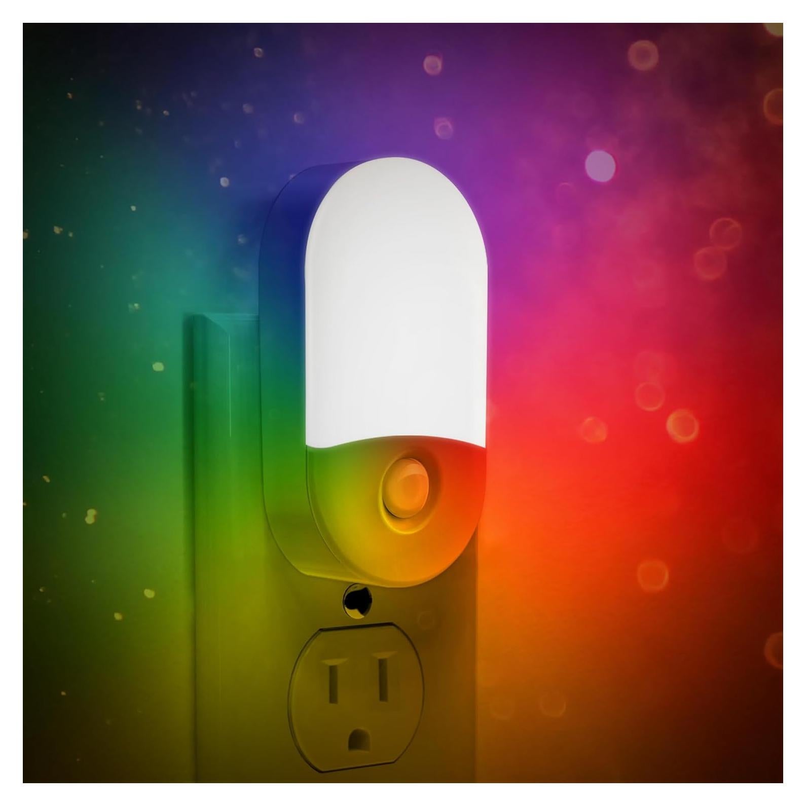 Luz Nocturna LOHAS RGB 2 Piezas con Sensor de Luz