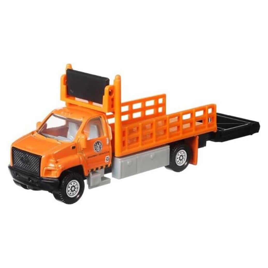 Camión Atenuador GMC 3500 Matchbox Working Rigs