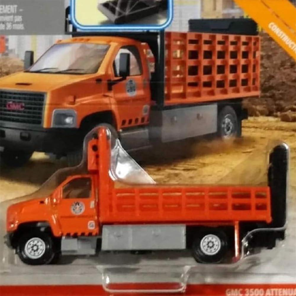Camión Atenuador GMC 3500 Matchbox Working Rigs