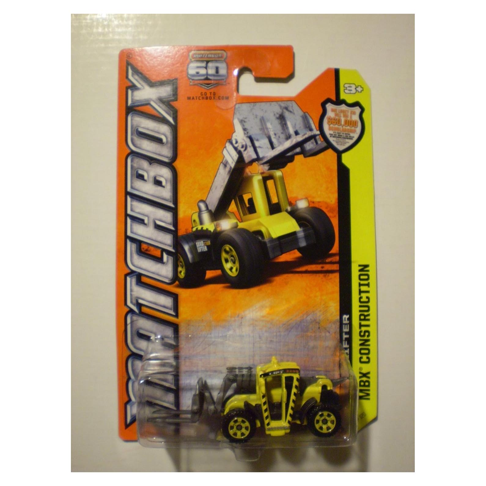 Elevador de Carga Matchbox 2013 - MBX Construcción 15.75cm