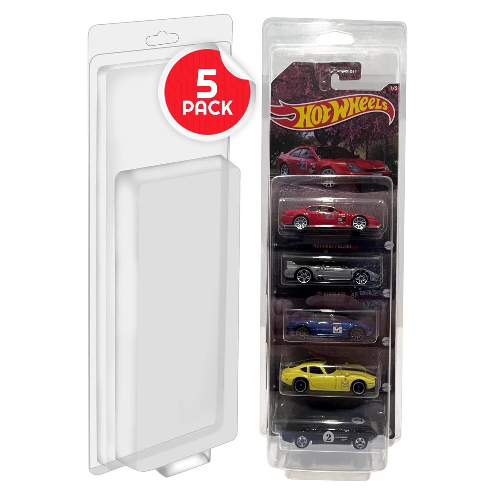 Blisters Protectores para Coches Diecast EVORETRO - Paquete de 5