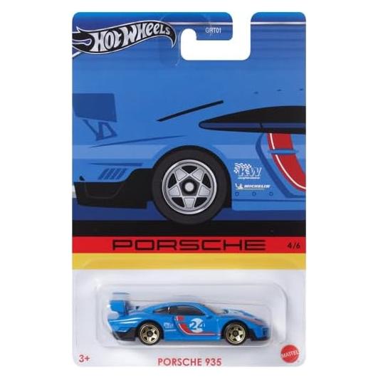 Auto a Escala 1:64 Porsche 935 Mattel Azul