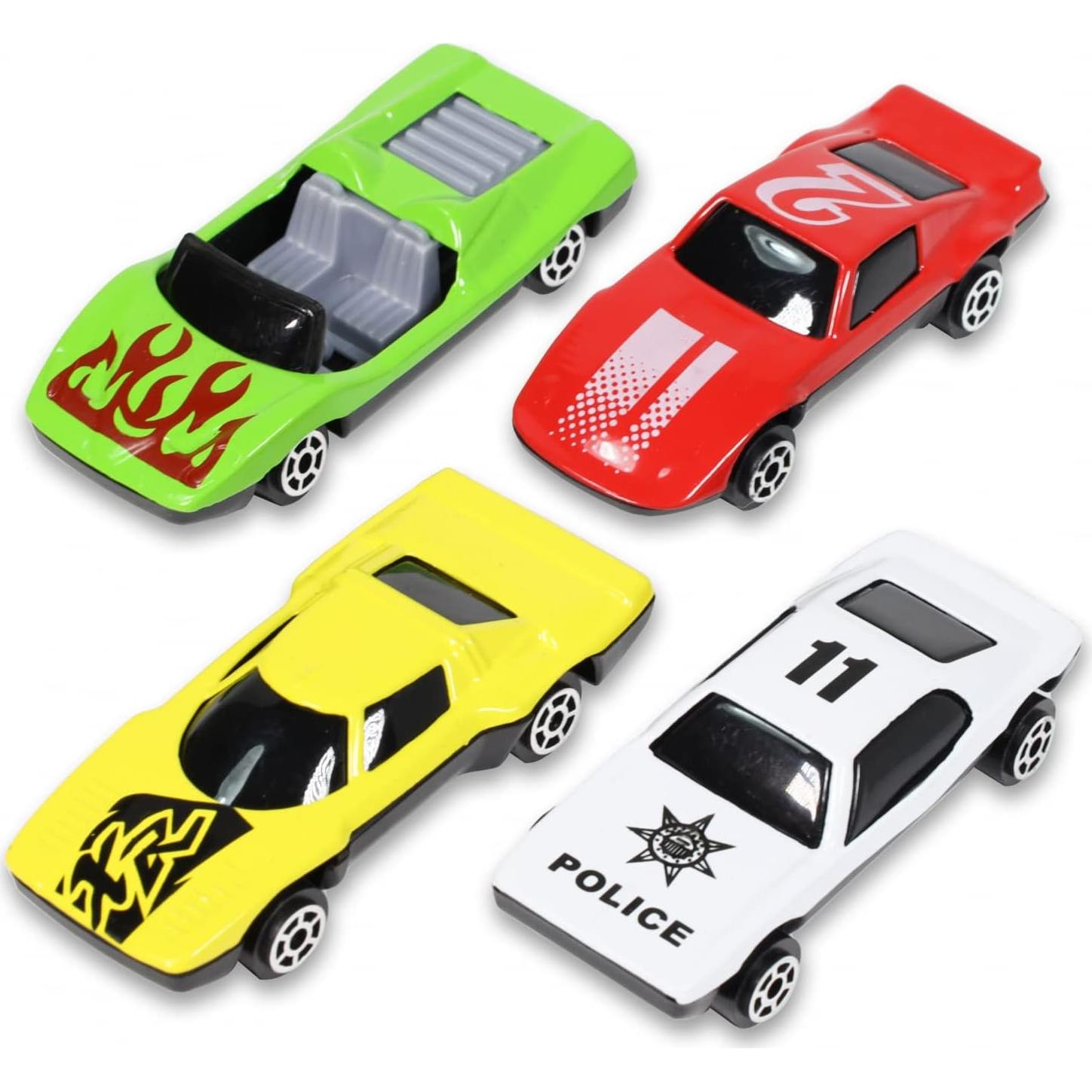 Juego de coches de carreras KidPlay 50 piezas Diecast