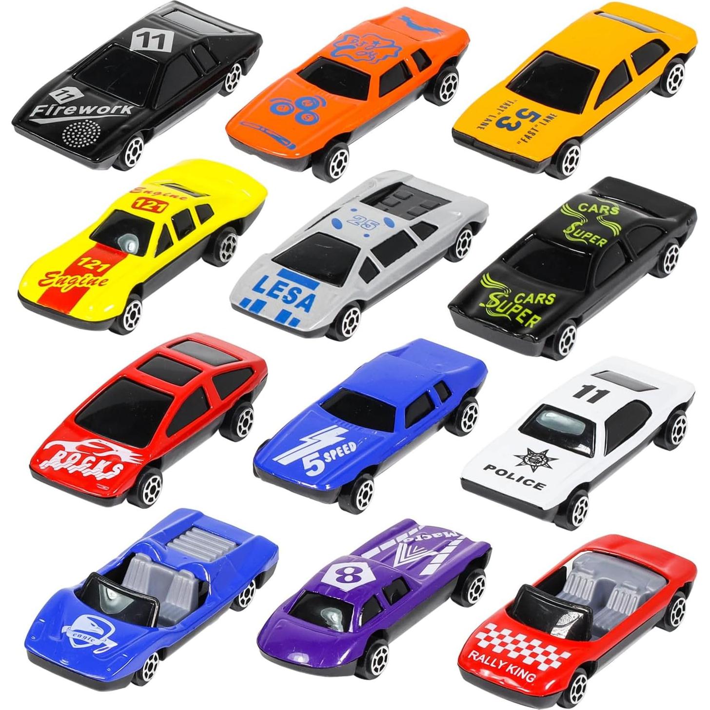 Juego de coches de carreras KidPlay 50 piezas Diecast