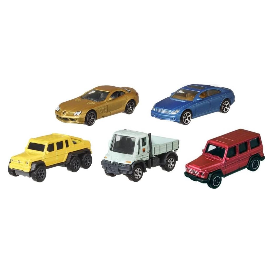 Vehículo Die-Cast Matchbox 5 Pack Mercedes-Benz - 5 Estilos