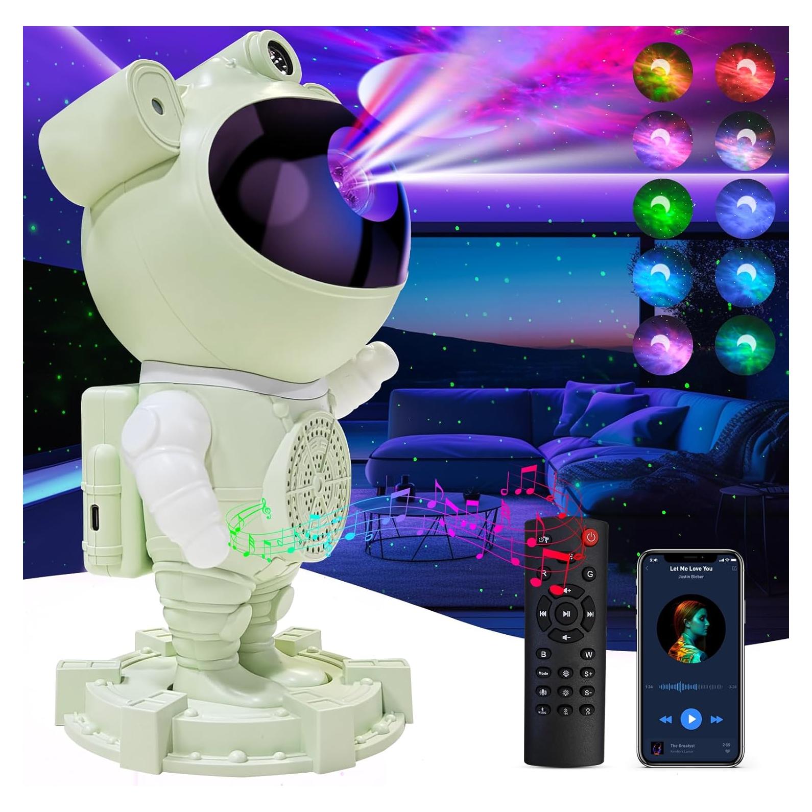 Proyector Galáctico RUISHINE Astronauta Luz Nocturna LED