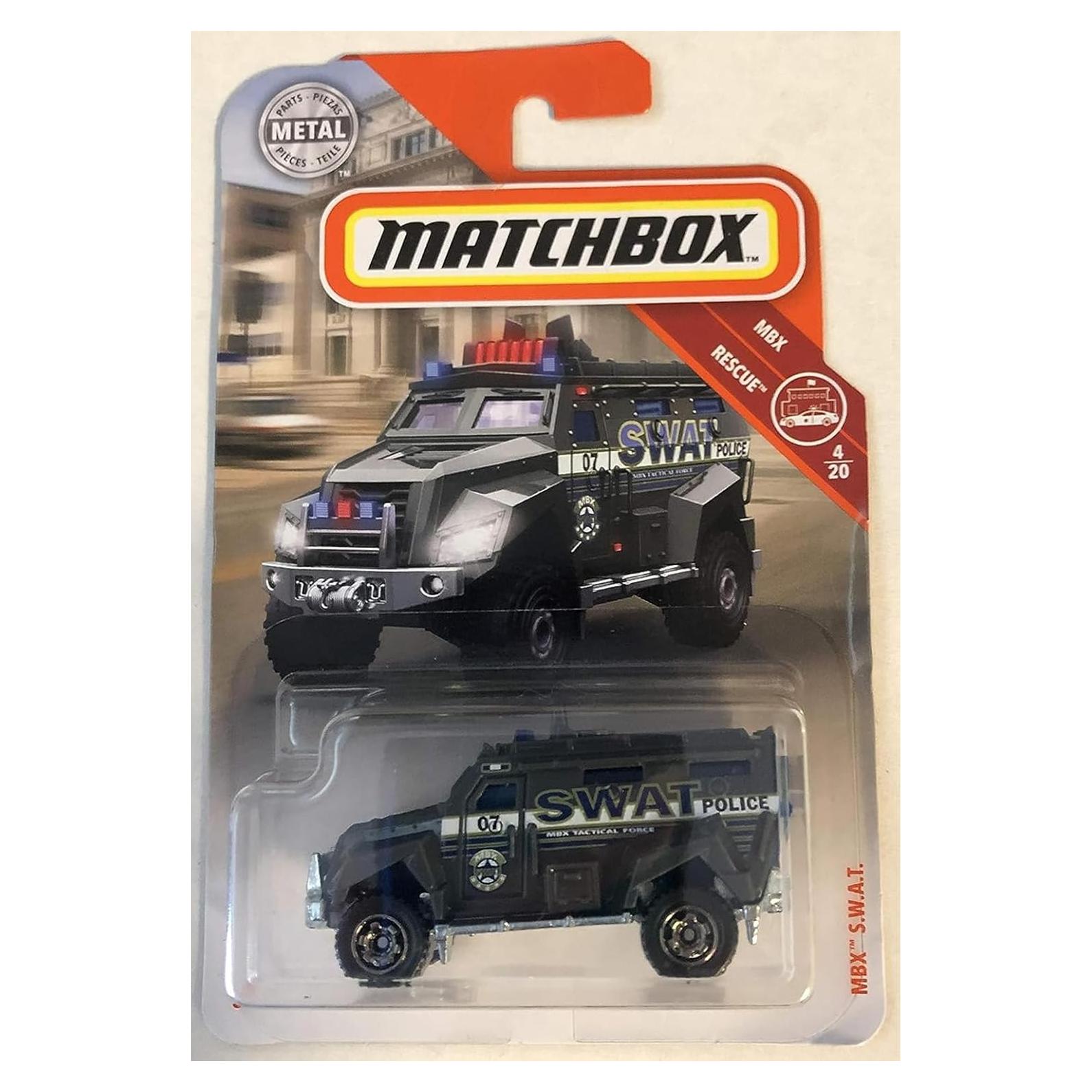 Matchbox MBX S.W.A.T. Vehículo Blindado Die Cast 1:64
