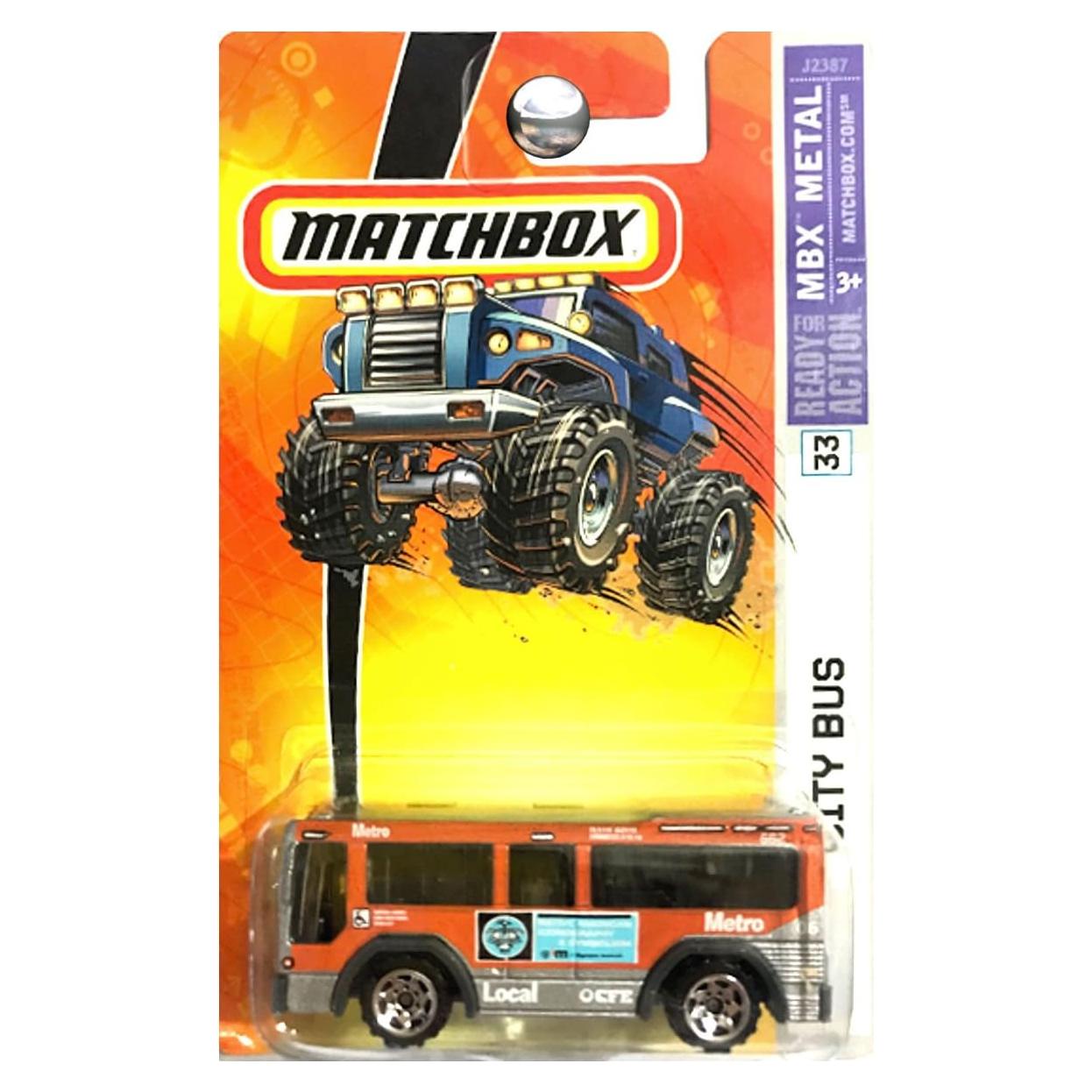 Autobús de Metal Matchbox 2006 Nativo Americano 1:64
