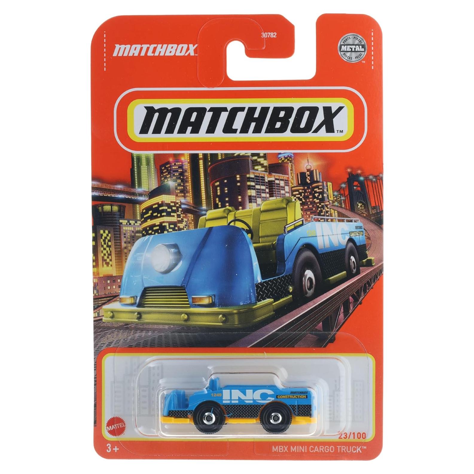 Matchbox MBX Mini Cargo Azul - Transportador de Carga 1:64