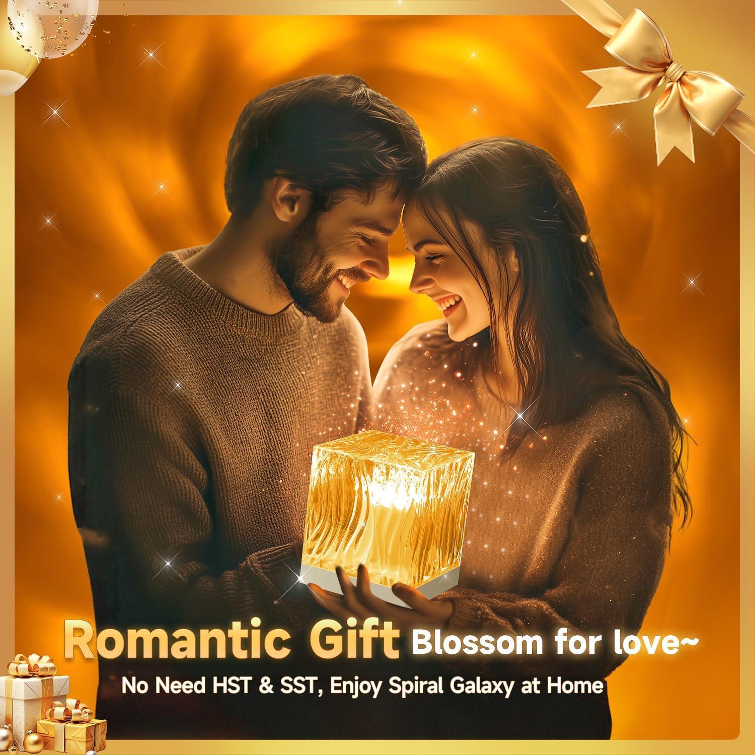 Galaxy Projector for Bedroom,18-Color Solar System Kids Night Light Projector for Bedroom,Remote Night Light for Kids Flower Lamp Tornado lamp Pink Lights,17 Year Old Girl Gift Ideas Purple Room Decor