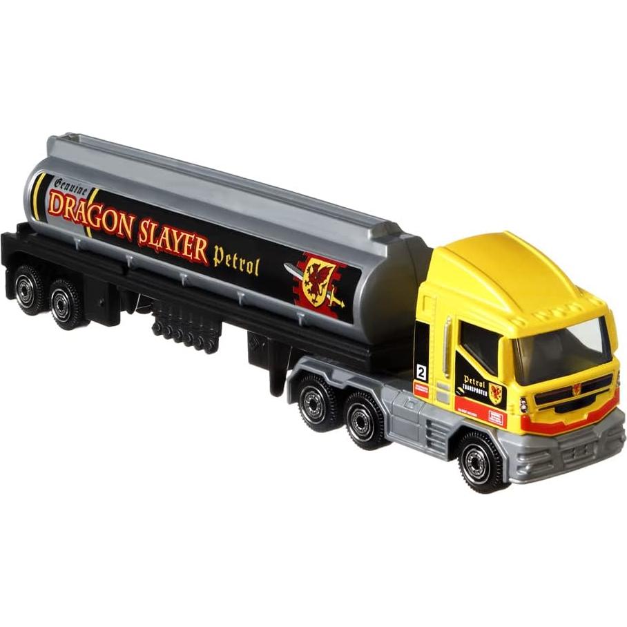 Matchbox Coches Coleccionables 1:64 Cabover Tanquero y Pickup