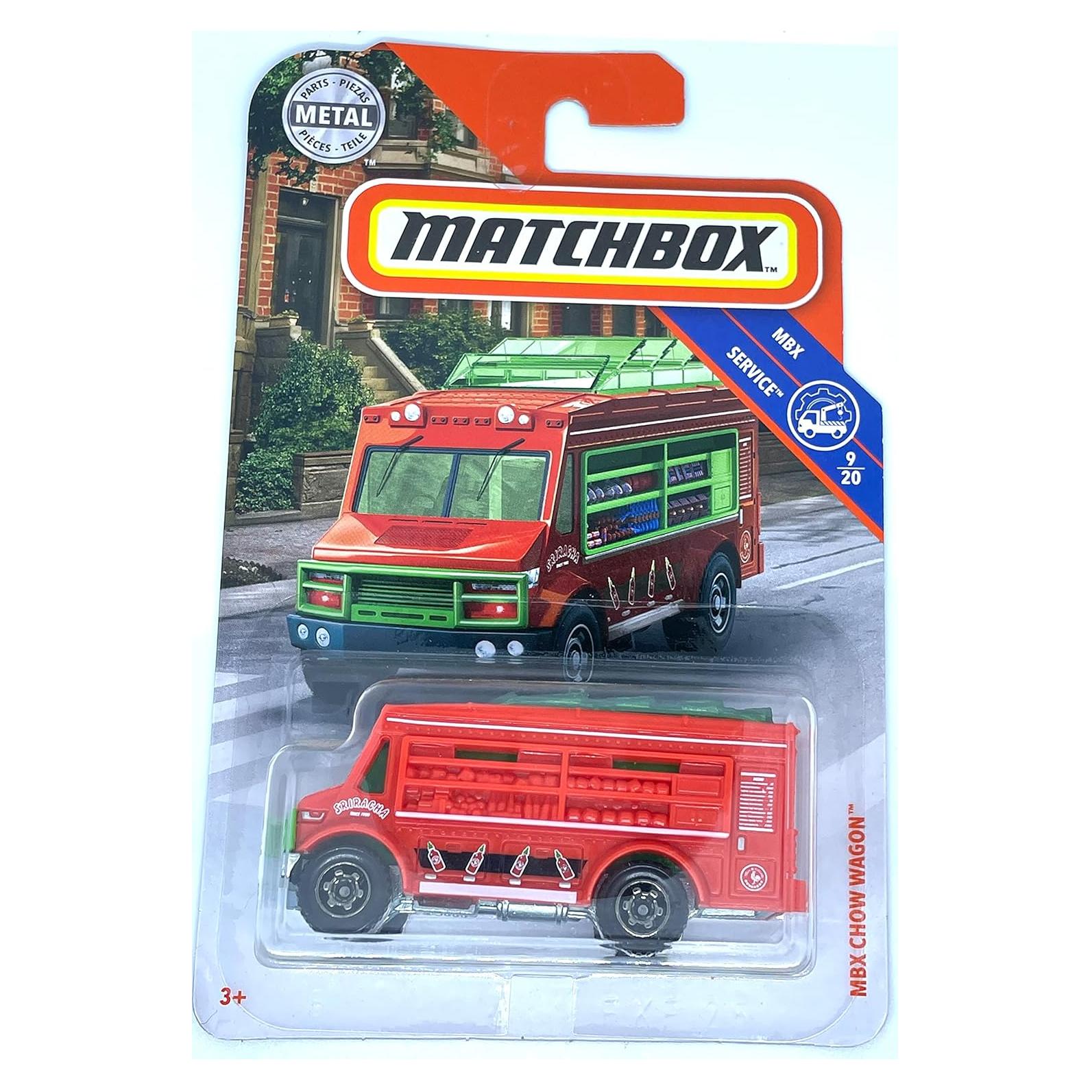 Camión de Comida Matchbox MBX Chow Wagon Sriracha 1:64