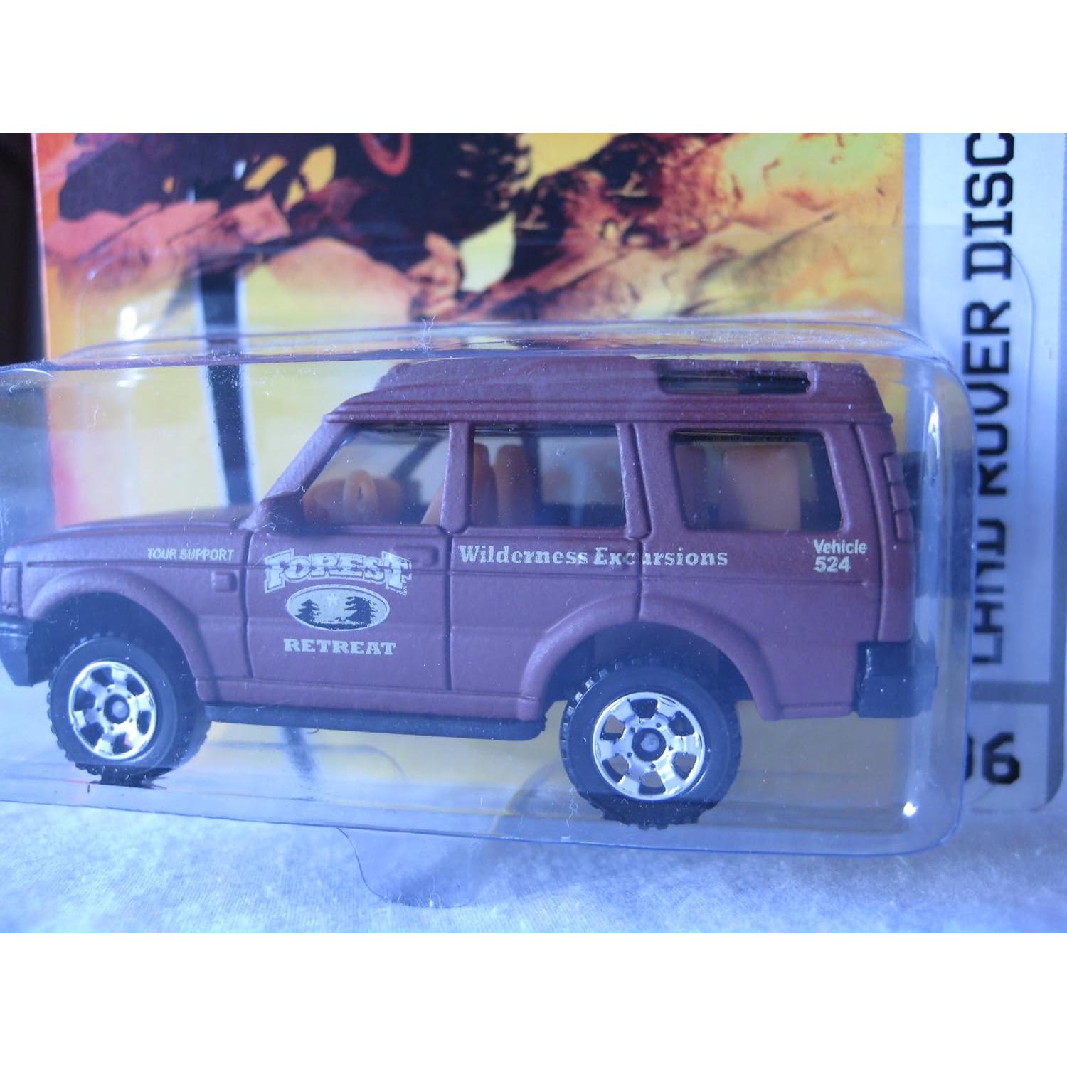 Coche de Metal Fundido Mattel Land Rover Discovery 1:64