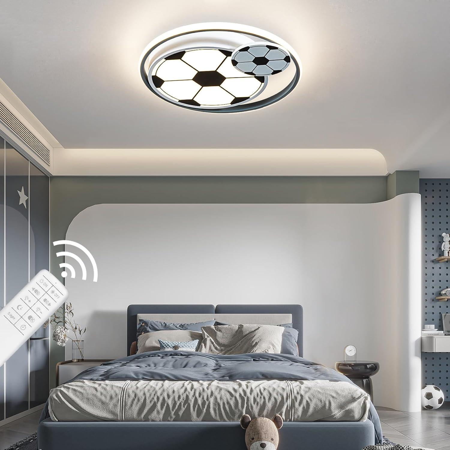 Luz de Techo LED Regulable Shine LUEST Fútbol 43cm