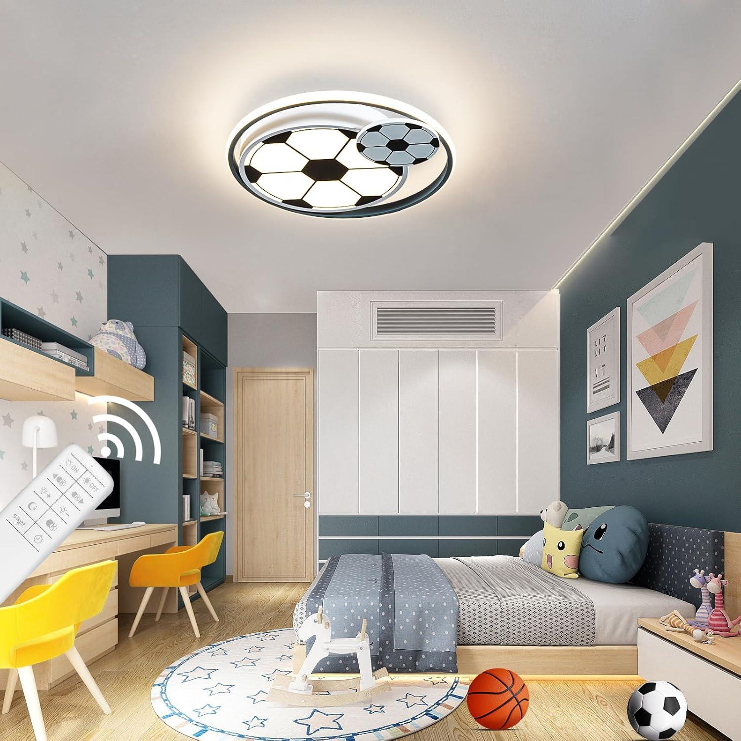 Luz de Techo LED Regulable Shine LUEST Fútbol 43cm