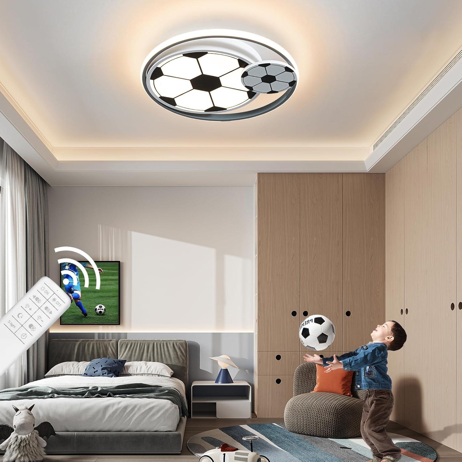 Luz de Techo LED Regulable Shine LUEST Fútbol 43cm