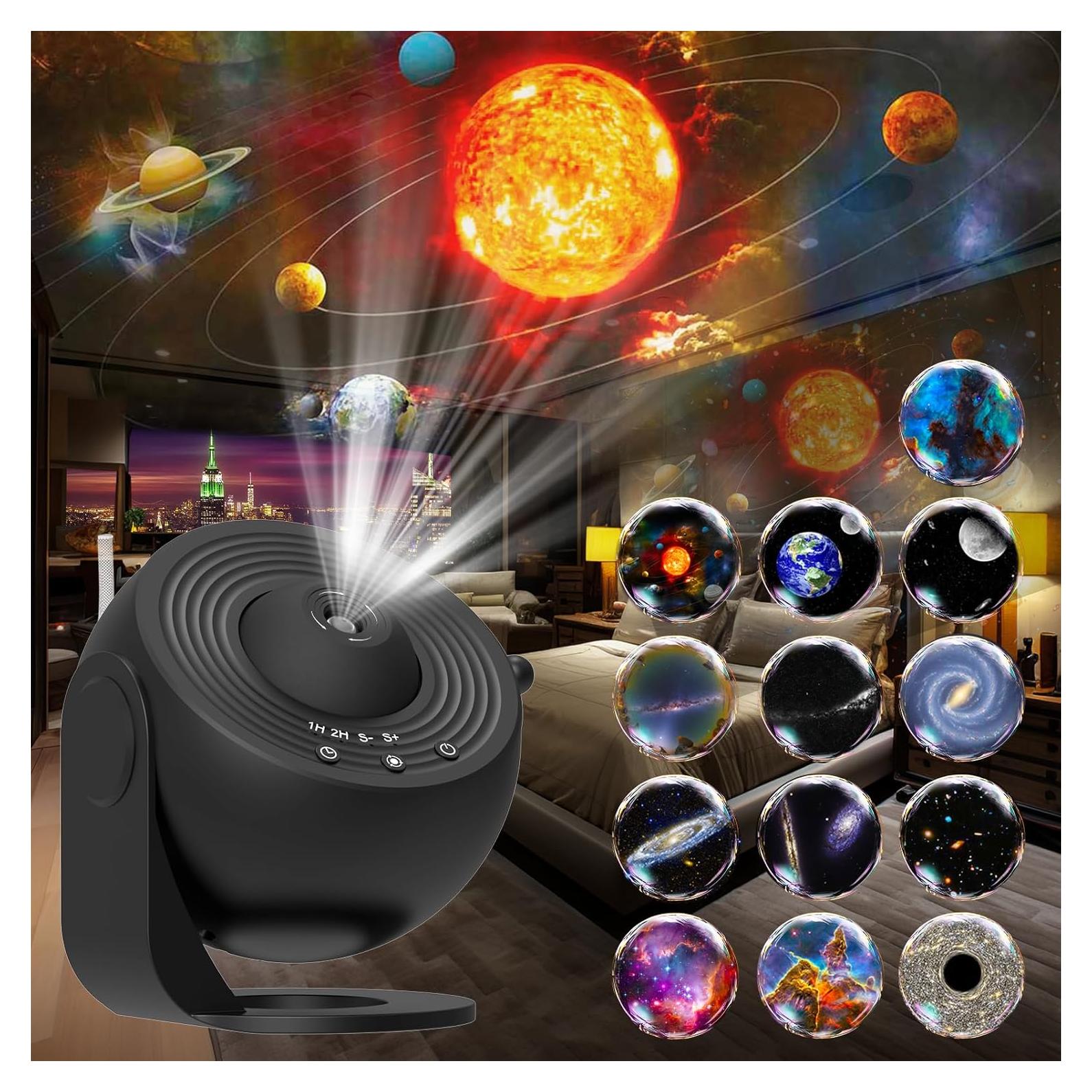 Proyector Galáctico FlyLily 13 en 1 Luz Nocturna HD