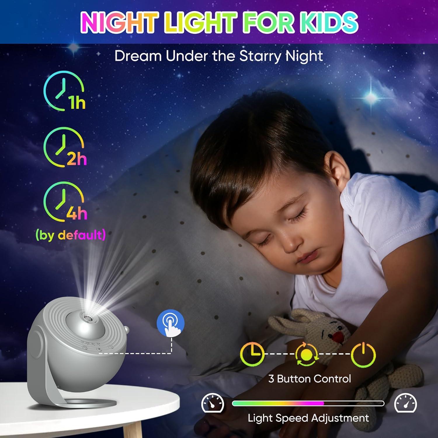 Proyector Galáctico FlyLily 13 en 1 HD con Temporizador