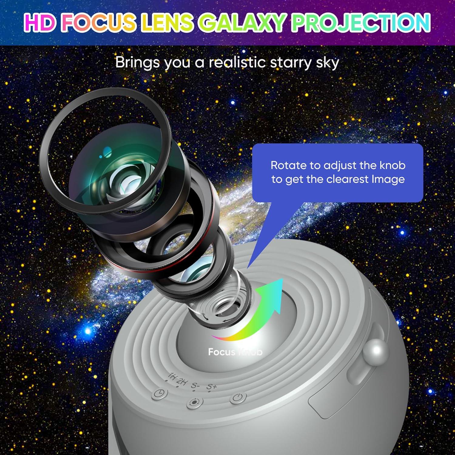 Proyector Galáctico FlyLily 13 en 1 HD con Temporizador