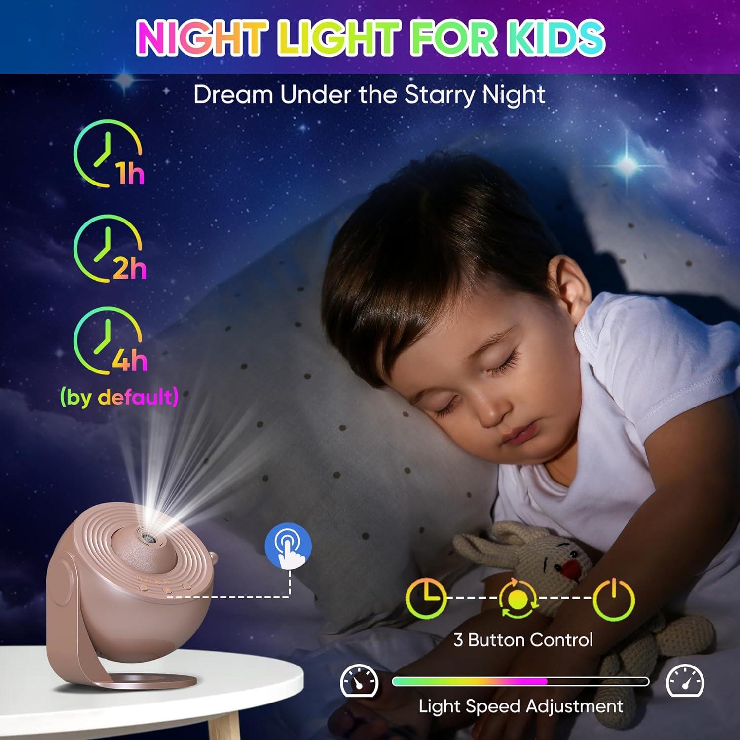 Proyector Planetario FlyLily BL-DQY02 12 en 1 Estrellas