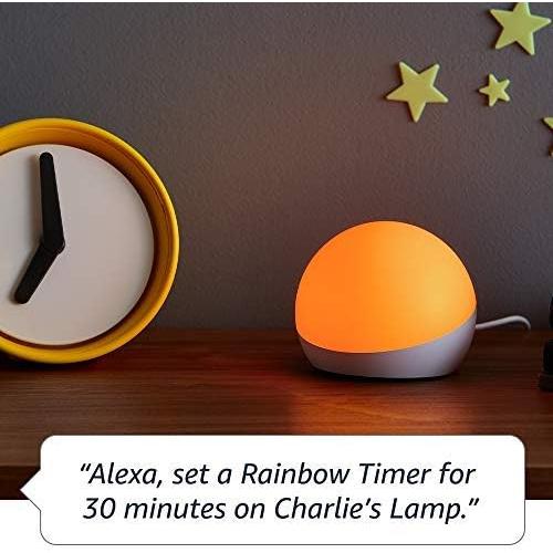 Echo Glow - Multicolor smart lamp, Works with Alexa