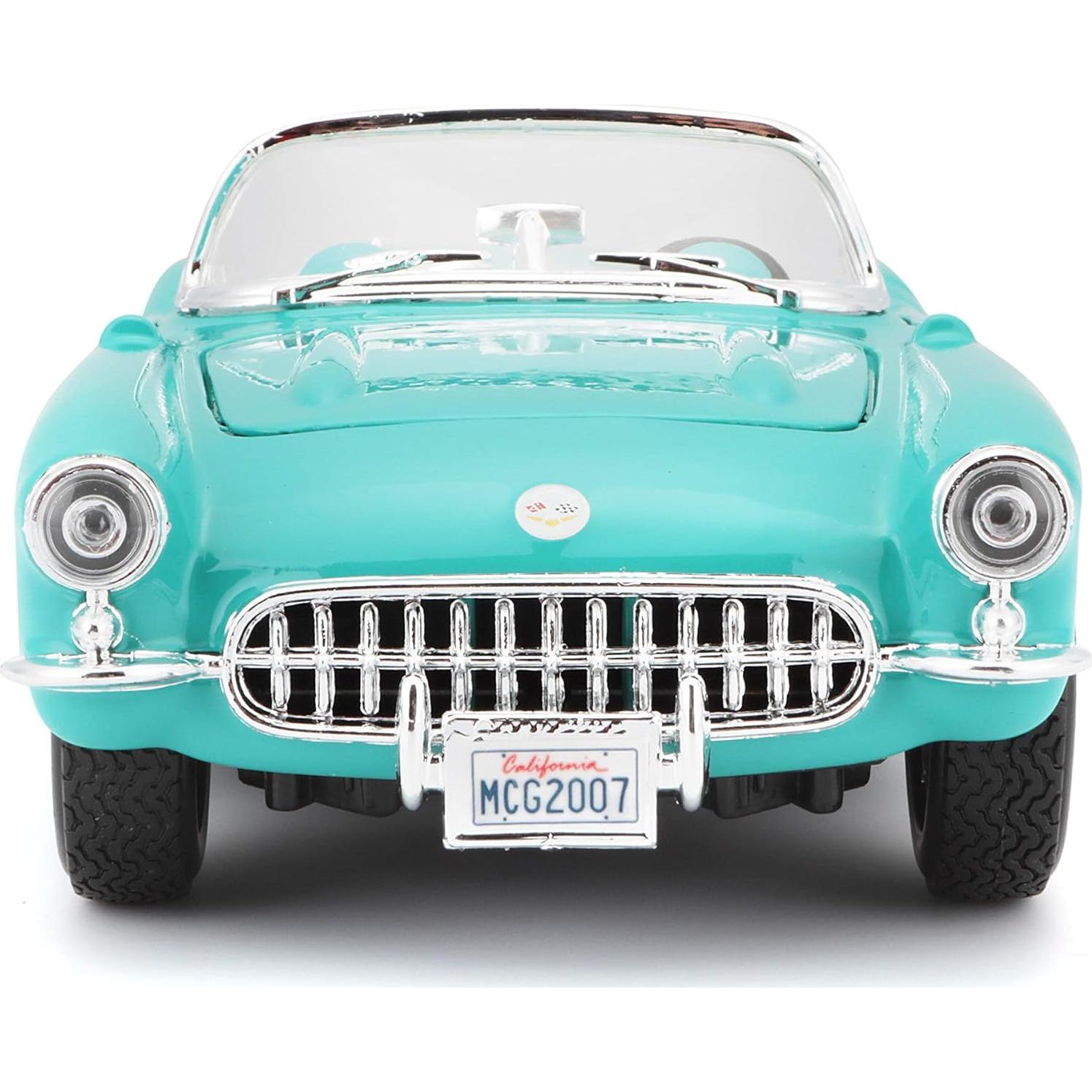 Maisto 1:24 Chevrolet Corvette 1957 Edición Especial Turquesa